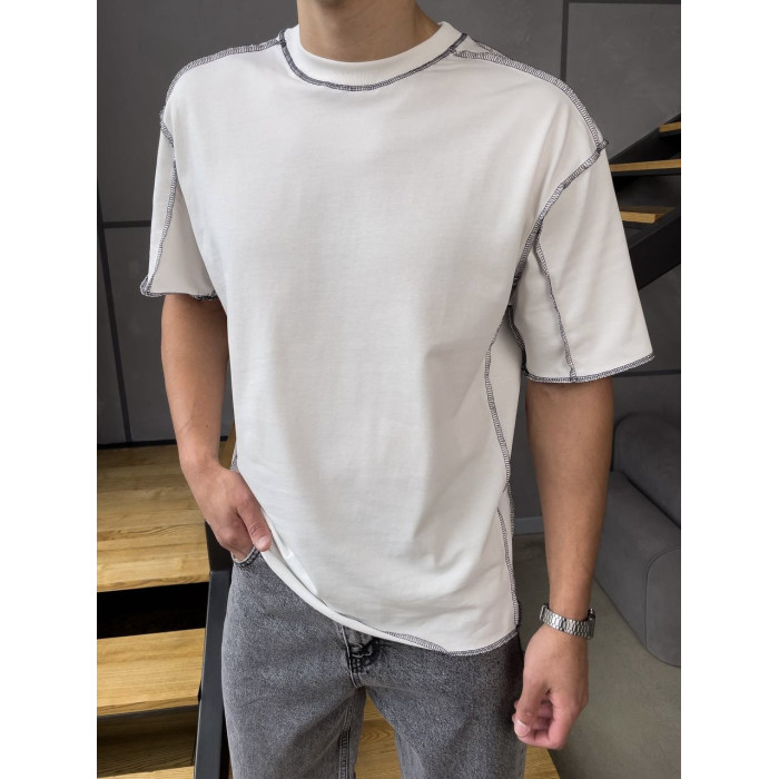 Oversize футболка з акцентними швами