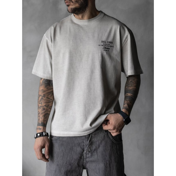 Oversize футболка з надписом