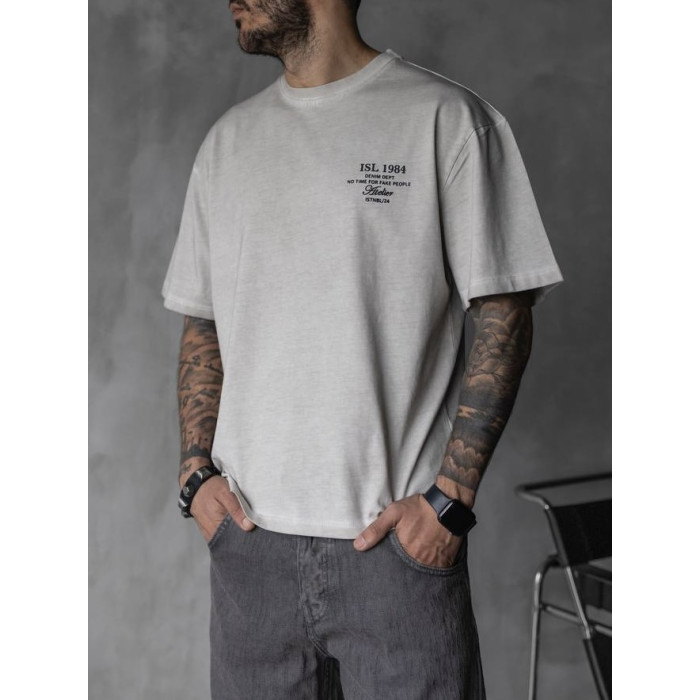 Oversize футболка з надписом