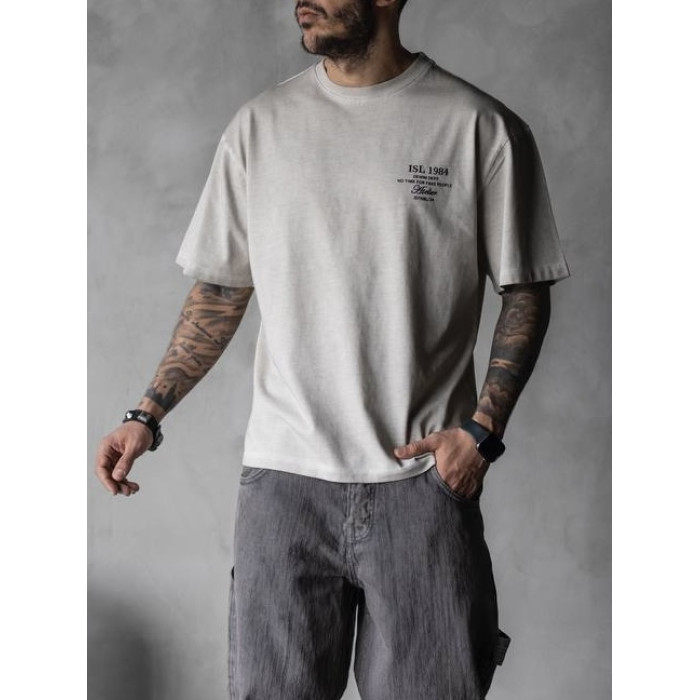 Oversize футболка з надписом