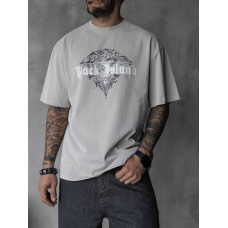Oversize футболка з принтом