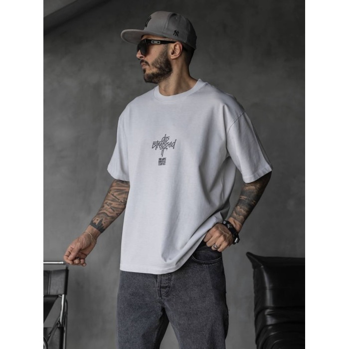 Oversize футболка з надписом