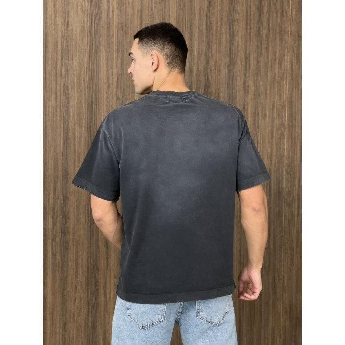 Oversize футболка з принтом