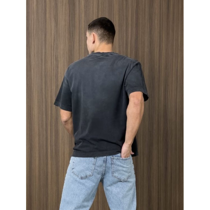 Oversize футболка з принтом