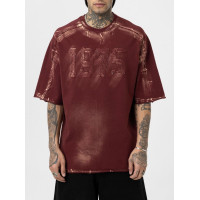 Oversize футболка з принтом