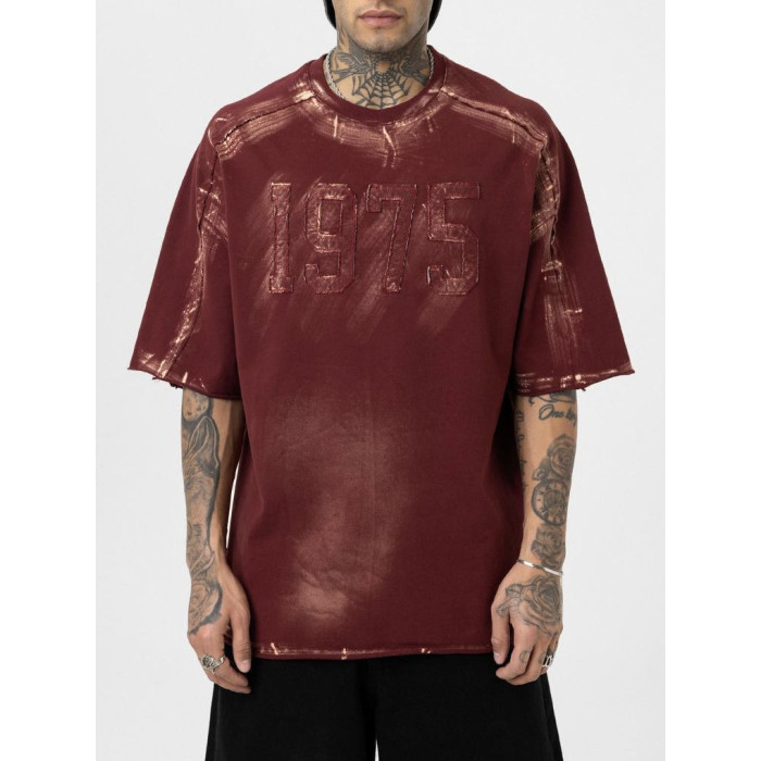 Oversize футболка з принтом