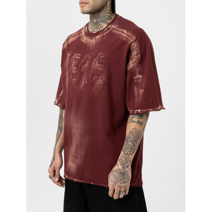 Oversize футболка з принтом