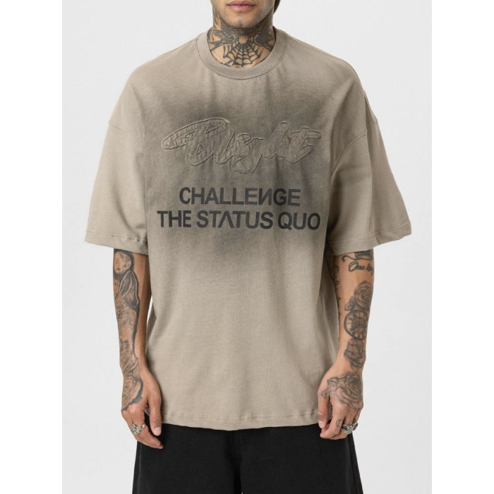 Oversize футболка з надписом