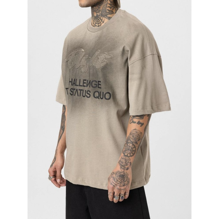 Oversize футболка з надписом