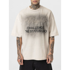 Oversize футболка з надписом