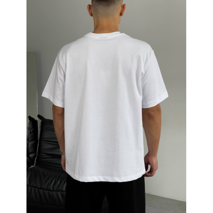 Oversize футболка з принтом