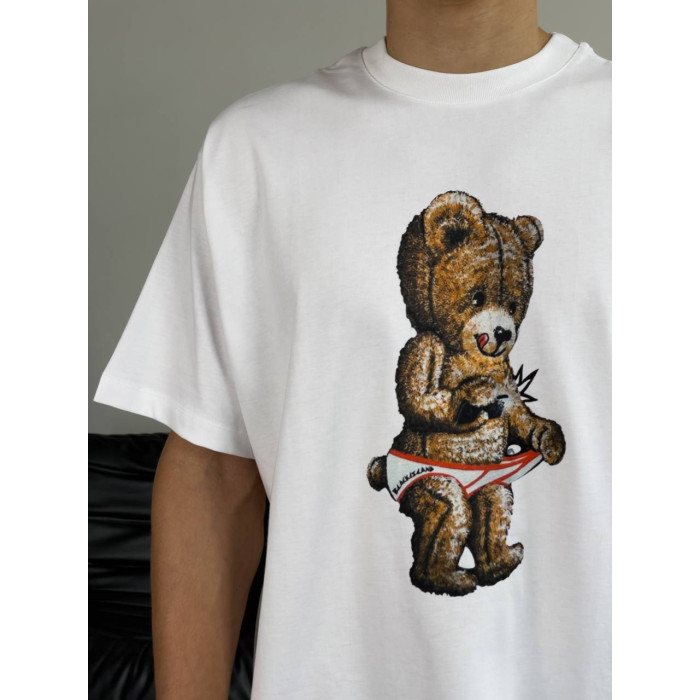 Oversize футболка з принтом