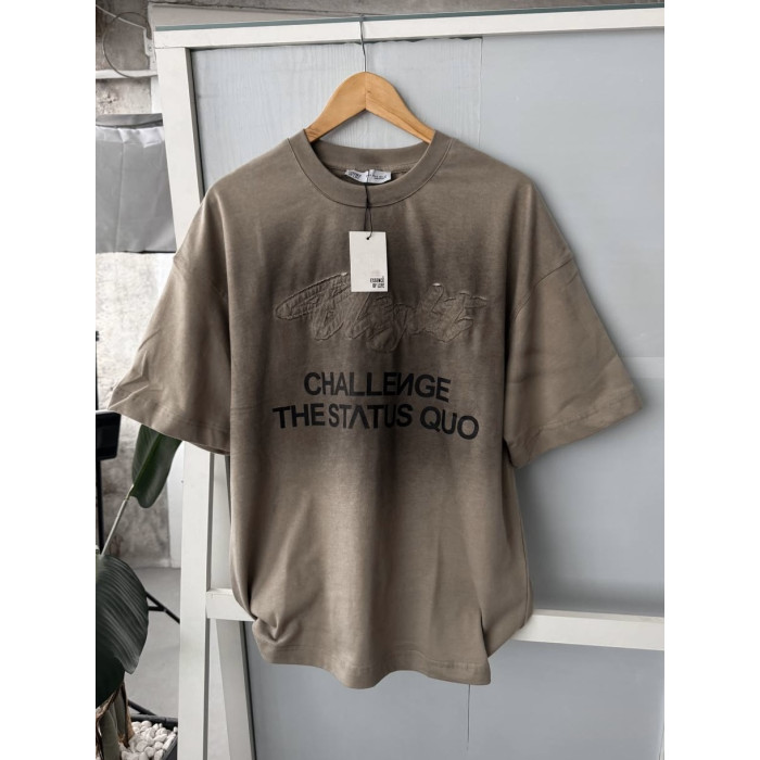 Oversize футболка з надписом