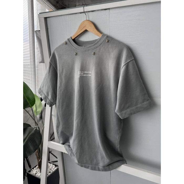 Oversize футболка з надписом