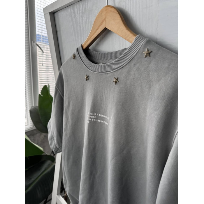 Oversize футболка з надписом