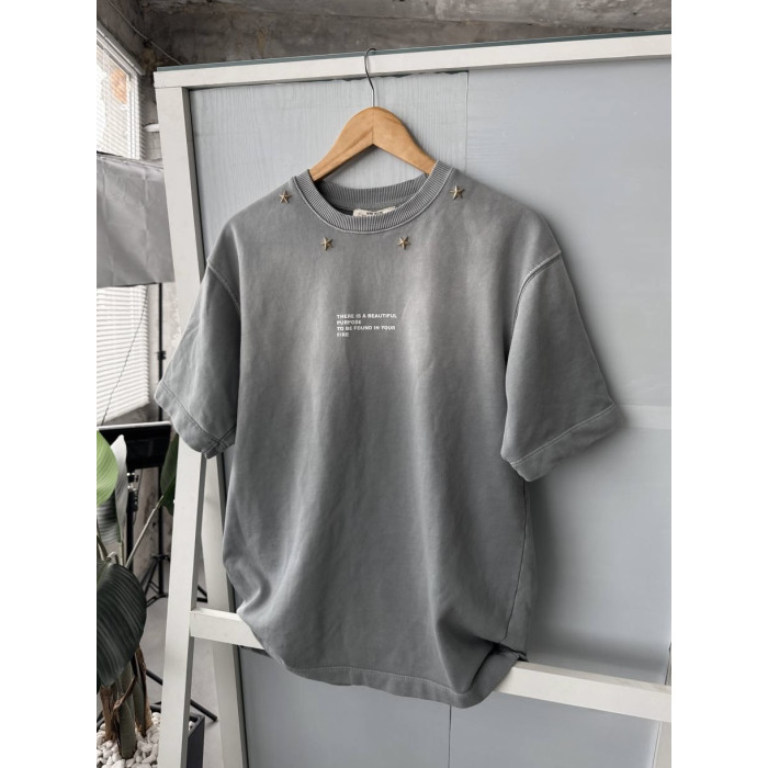 Oversize футболка з надписом