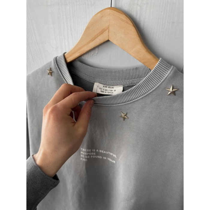 Oversize футболка з надписом