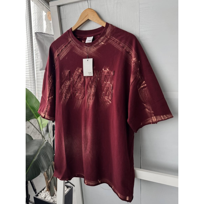 Oversize футболка з принтом