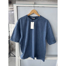 Oversize футболка з вивареної тканини