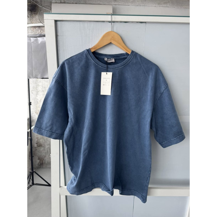 Oversize футболка з вивареної тканини
