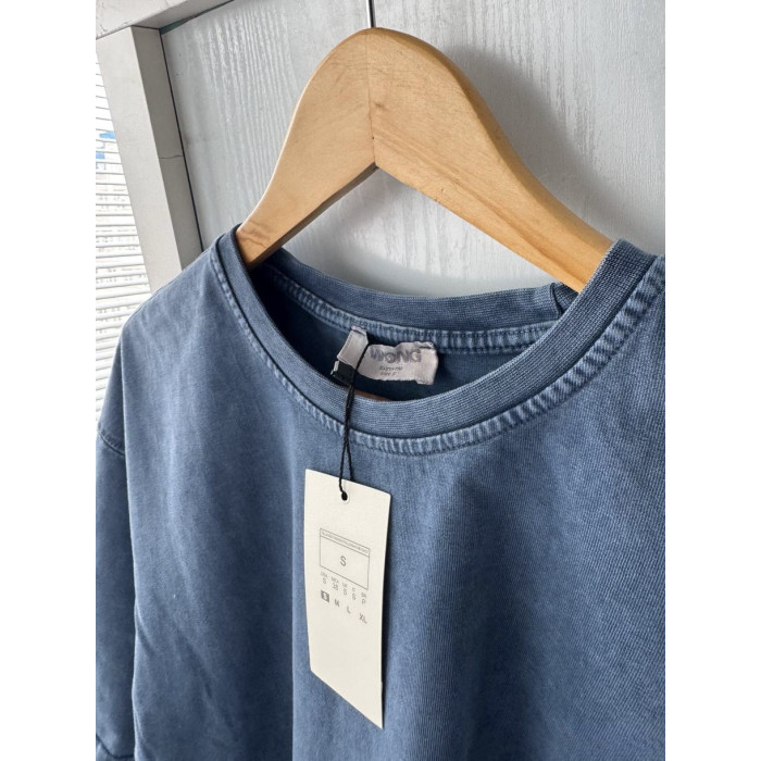 Oversize футболка з вивареної тканини