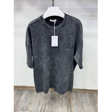 Oversize футболка з вивареної тканини