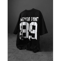 Oversize футболка з надписом