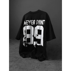 Oversize футболка з надписом