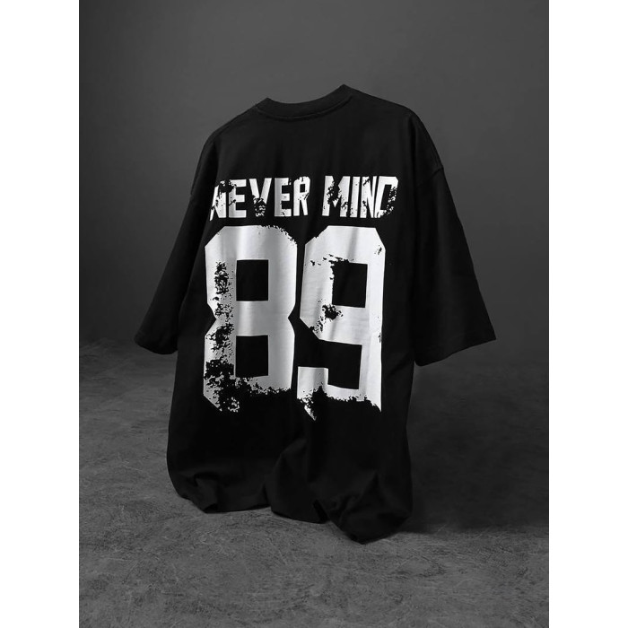 Oversize футболка з надписом