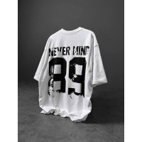 Oversize футболка з надписом