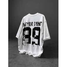 Oversize футболка з надписом