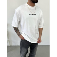 Oversize футболка з надписом