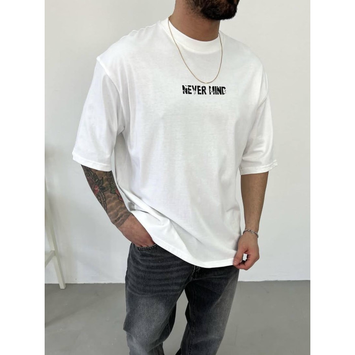 Oversize футболка з надписом