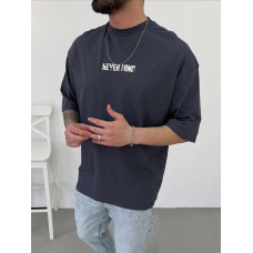 Oversize футболка з надписом