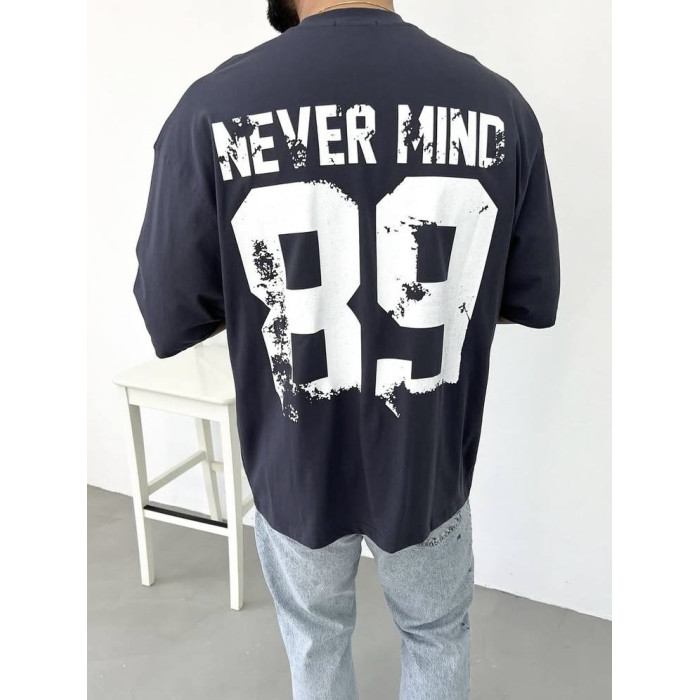 Oversize футболка з надписом