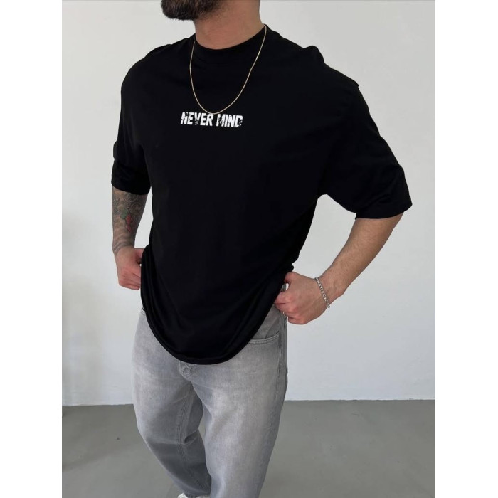 Oversize футболка з надписом