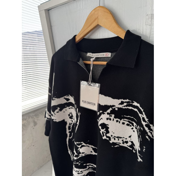 Oversize футболка з принтом