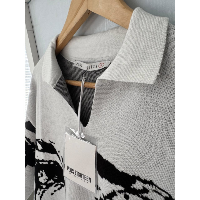 Oversize футболка з принтом
