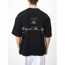 Oversize футболка з надписом