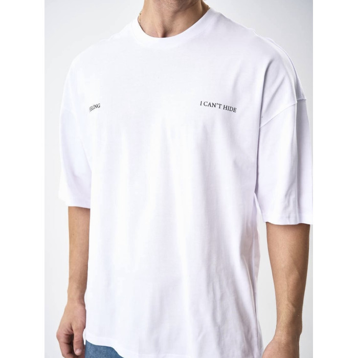 Oversize футболка з надписом