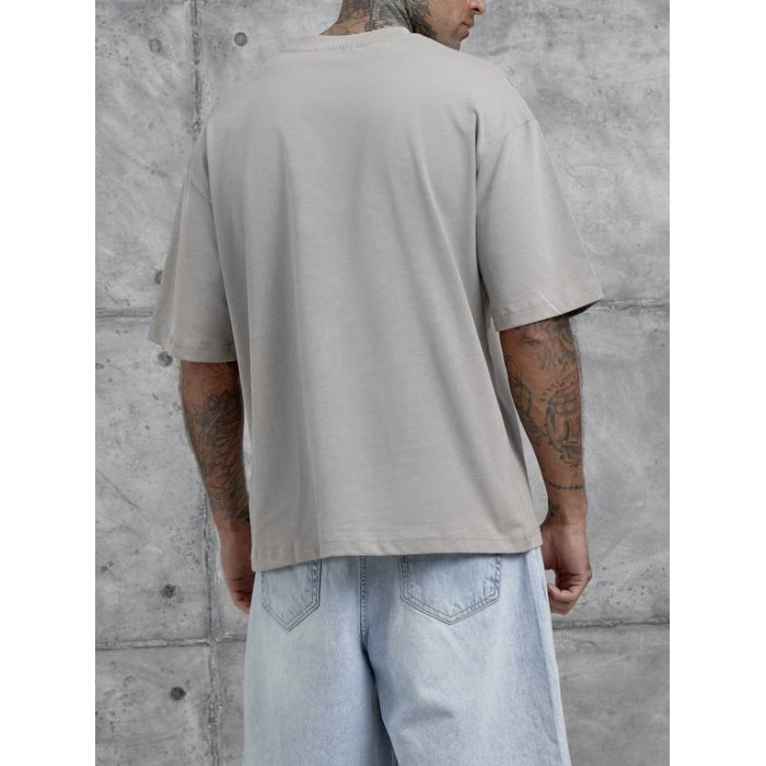 Oversize футболка з принтом