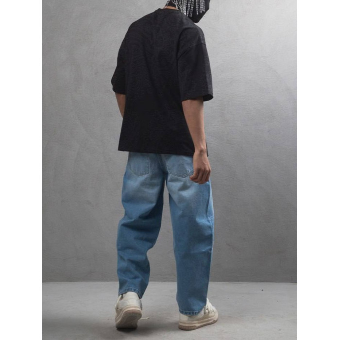 Oversize футболка з принтом