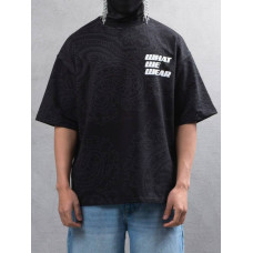 Oversize футболка з принтом