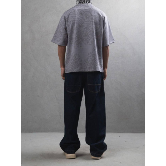 Oversize футболка з принтом
