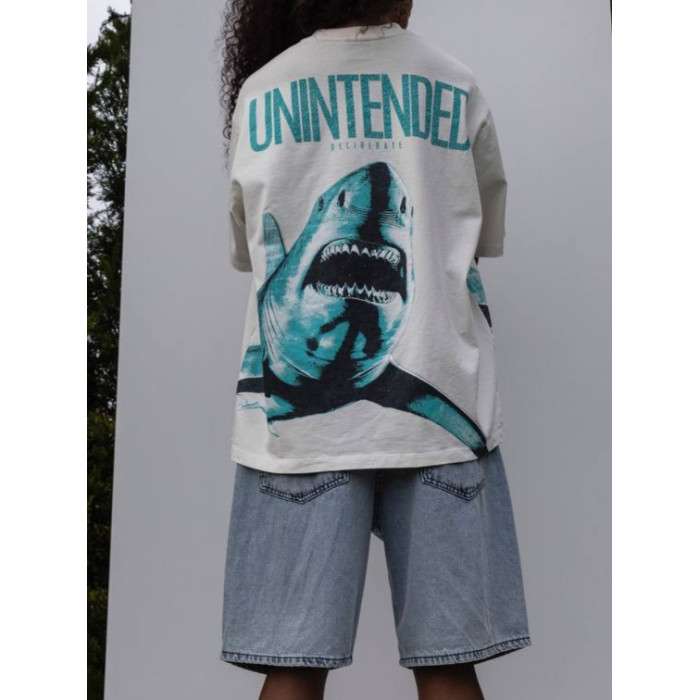 Oversize футболка з принтом