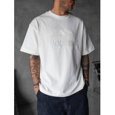 Oversize футболка з принтом