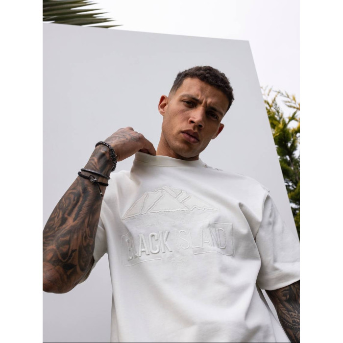 Oversize футболка з принтом