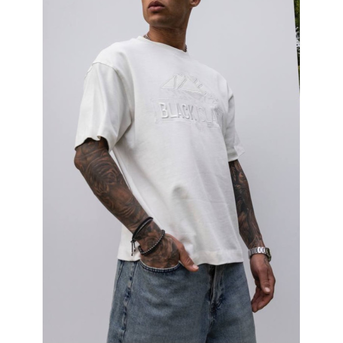 Oversize футболка з принтом