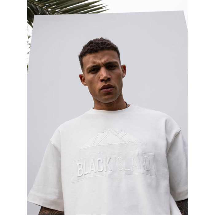 Oversize футболка з принтом