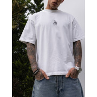 Oversize футболка з принтом